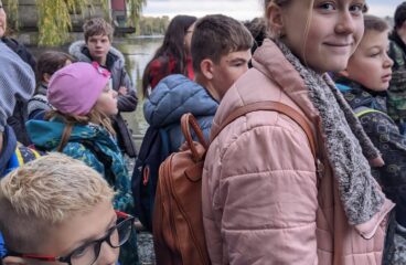 Výlov rybníka Bezruč 4.A a 6.B
