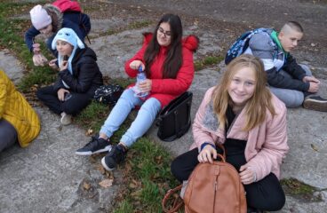 Výlov rybníka Bezruč 4.A a 6.B