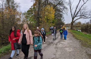 Výlov rybníka Bezruč 4.A a 6.B