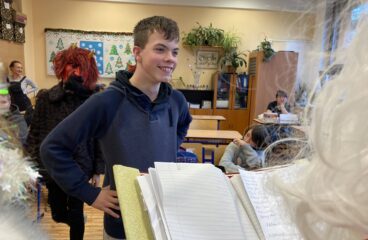 Mikuláš ve škole