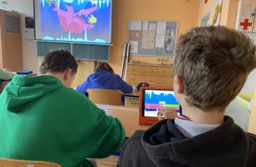 8.B Angličtina s iPady a Kahoot