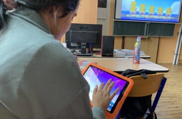 8.B Angličtina s iPady a Kahoot