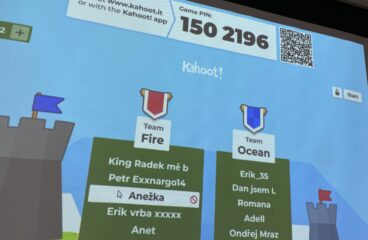 8.B Angličtina s iPady a Kahoot