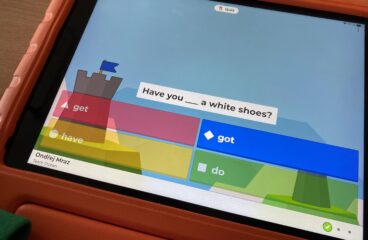8.B Angličtina s iPady a Kahoot