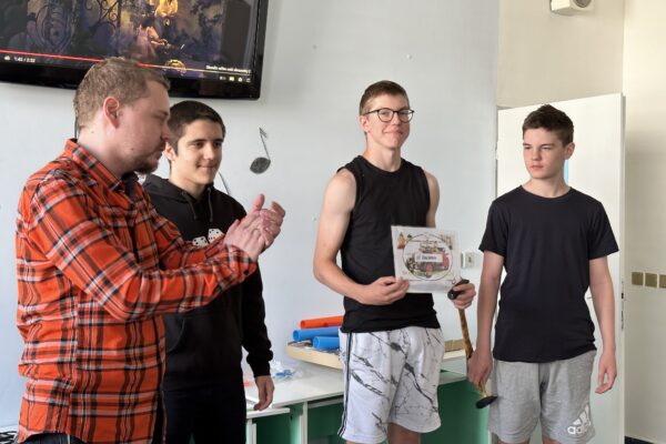 Vyhlášení vítězů soutěží