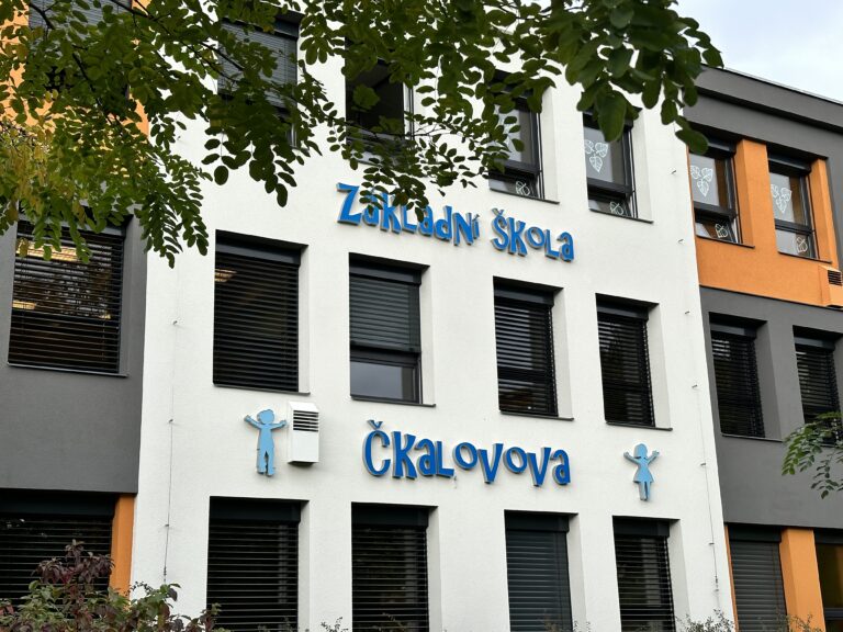 Školní budova po rekonstrukci