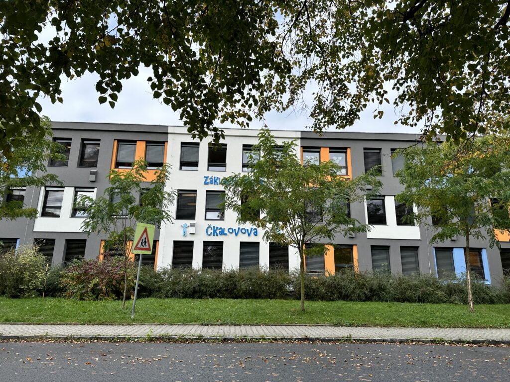 Školní budova po rekonstrukci