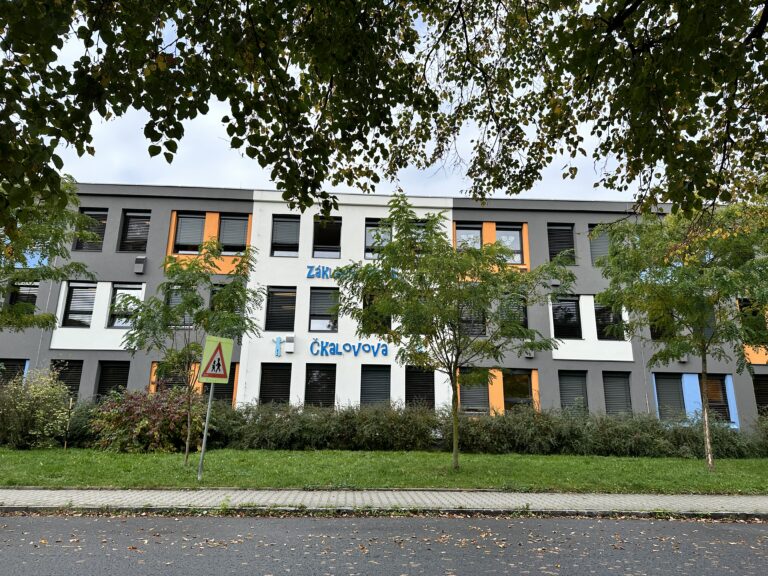 Školní budova po rekonstrukci