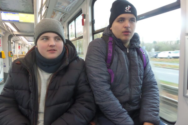 SC - jízda vánoční tramvají