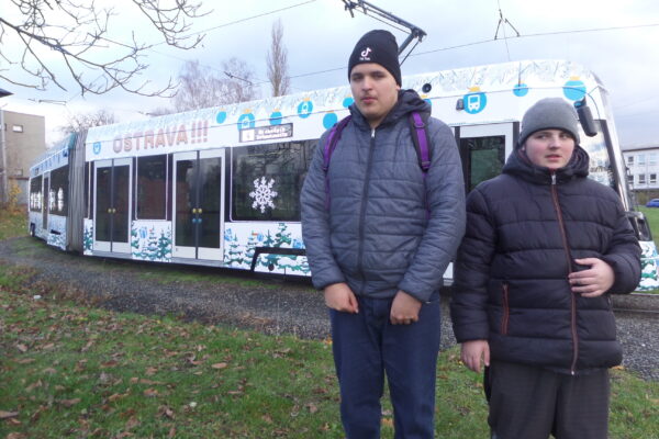 SC - jízda vánoční tramvají