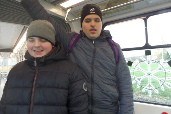 SC - jízda vánoční tramvají