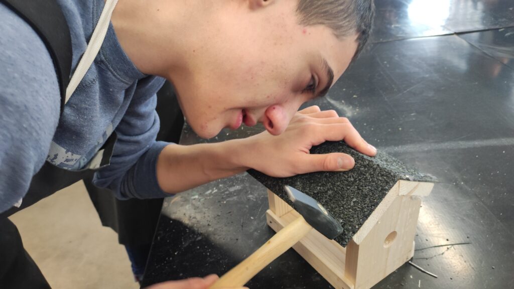 Svět techniky 9.B - ptačí budka