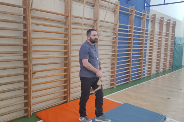 Tělocvik v 9.B