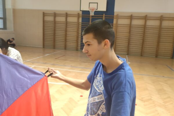 Tělocvik v 9.B