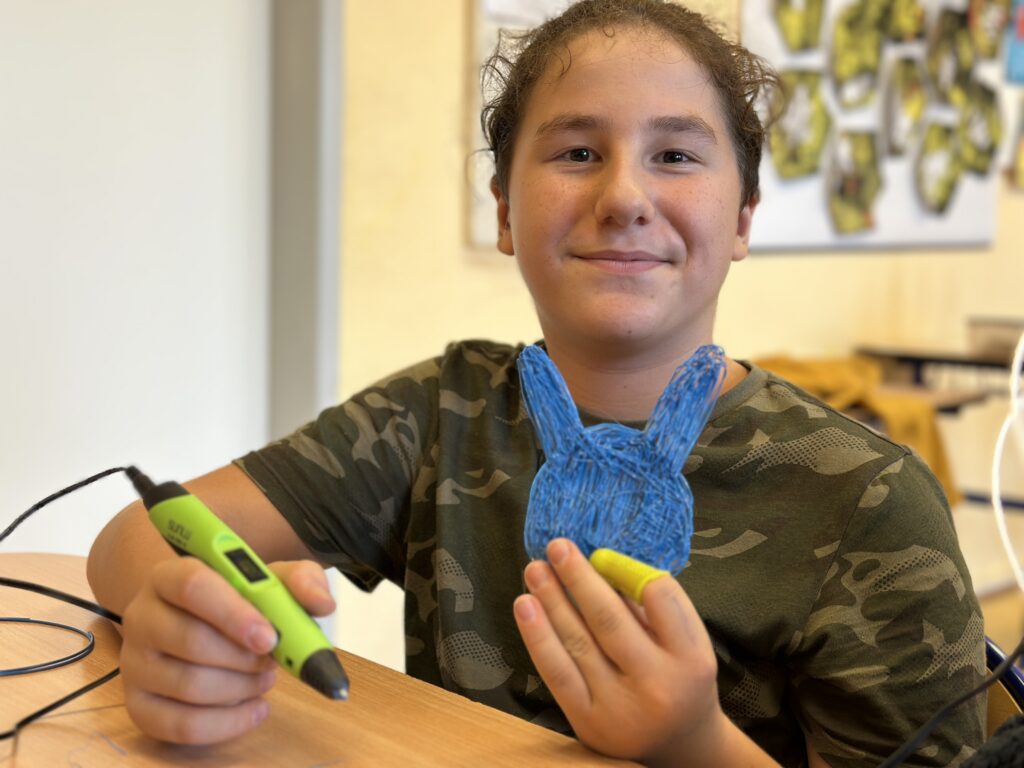 3D pera ve výuce 8.A