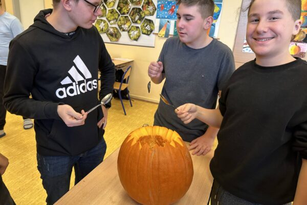 Dlabání dýně 8.A