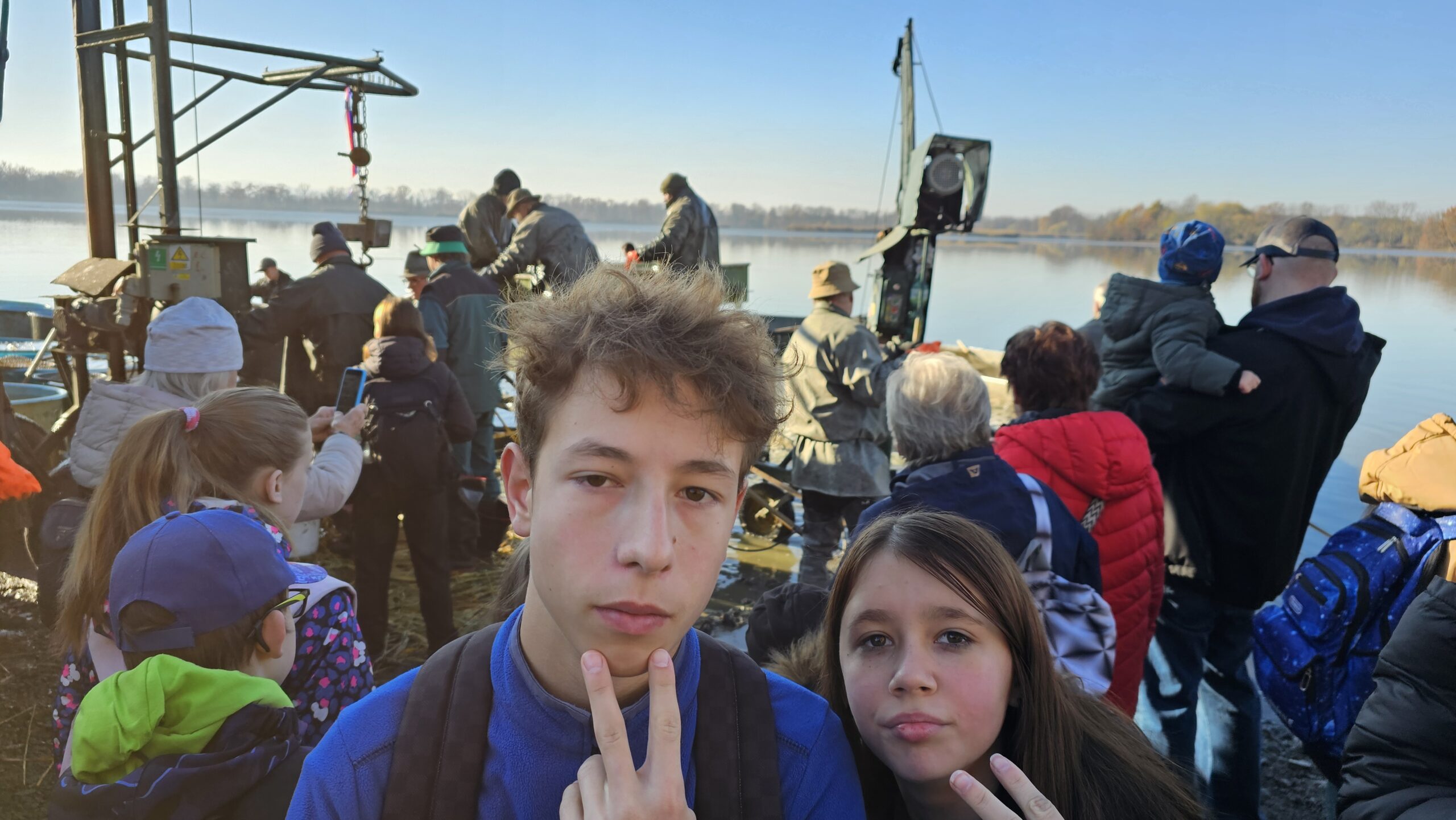 Jistebník - výlov rybníka Bezruč