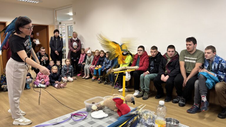 Návštěva střediska přírodovědců