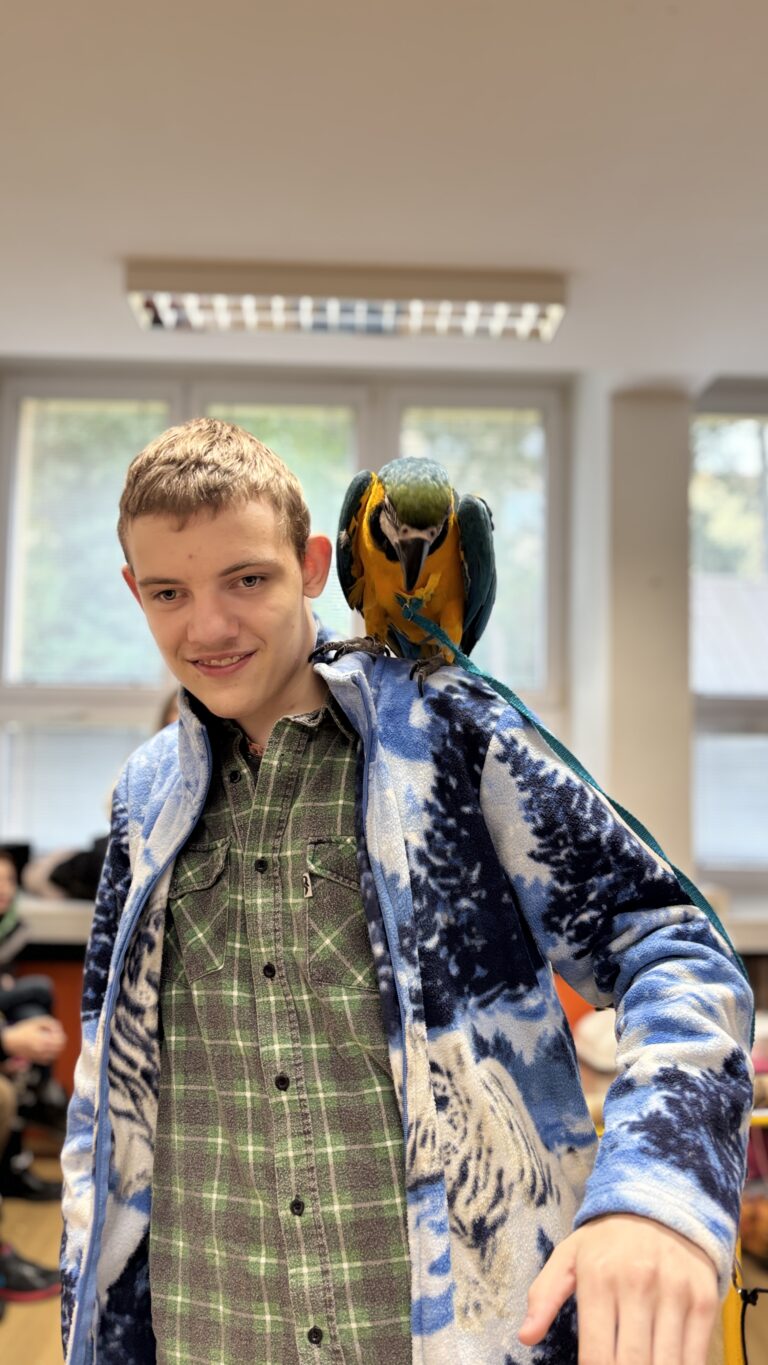 Návštěva střediska přírodovědců