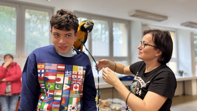 Návštěva střediska přírodovědců