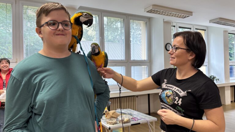 Návštěva střediska přírodovědců