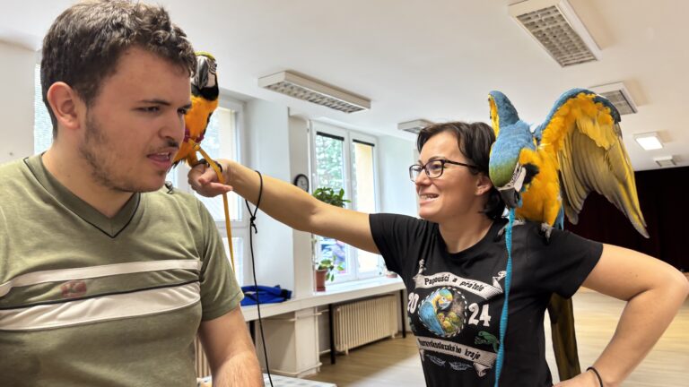 Návštěva střediska přírodovědců