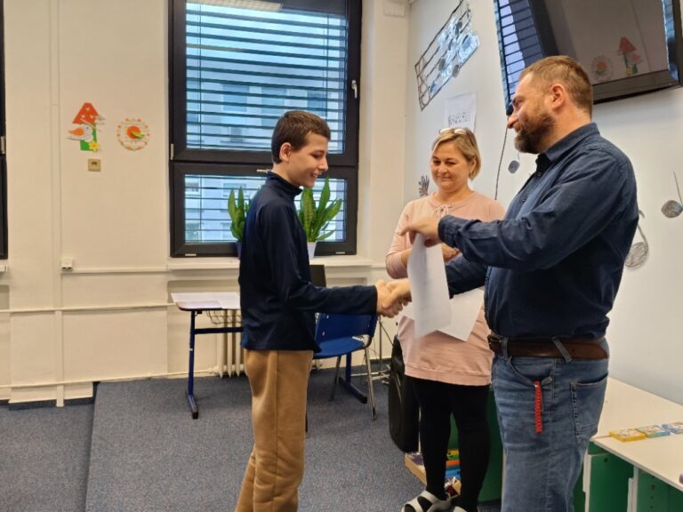 Puzzliáda - Vyhlášení školního kola