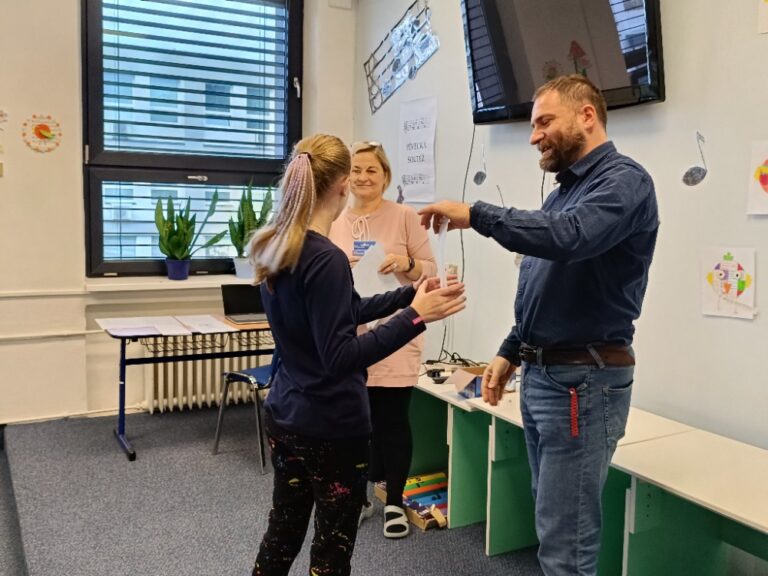 Puzzliáda - Vyhlášení školního kola