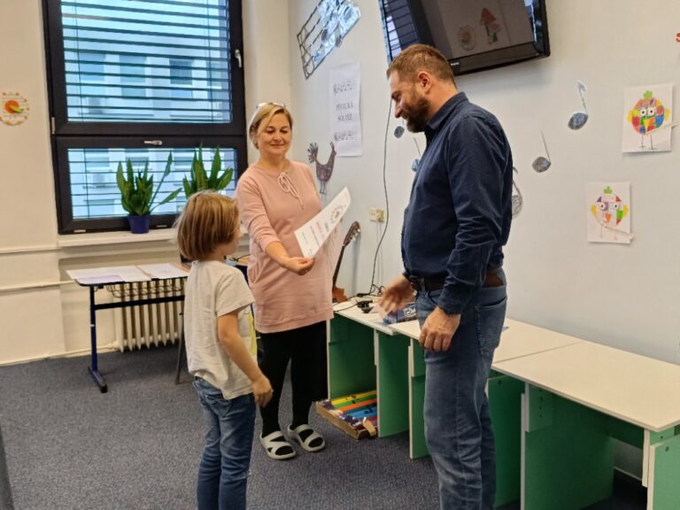 Puzzliáda - Vyhlášení školního kola