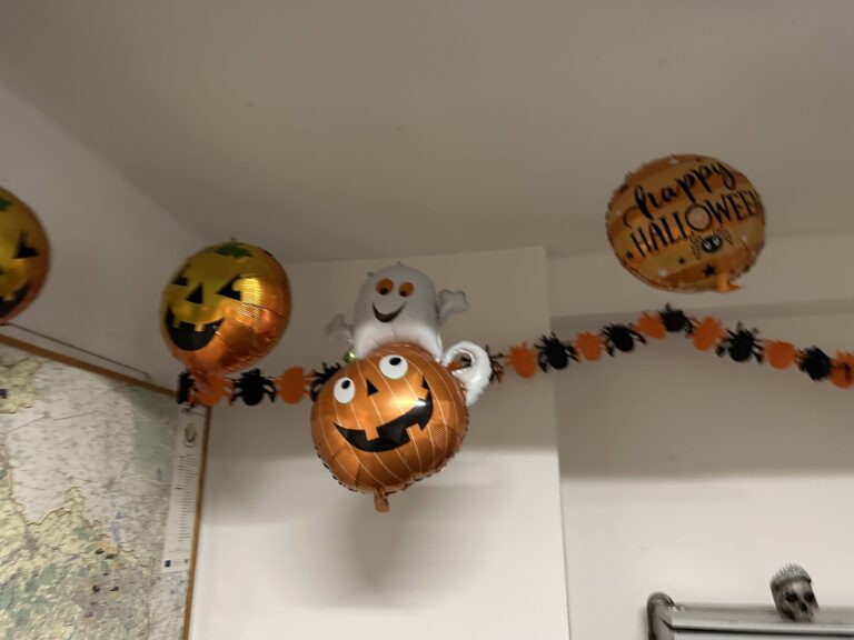 Halloween - výzdoba školy