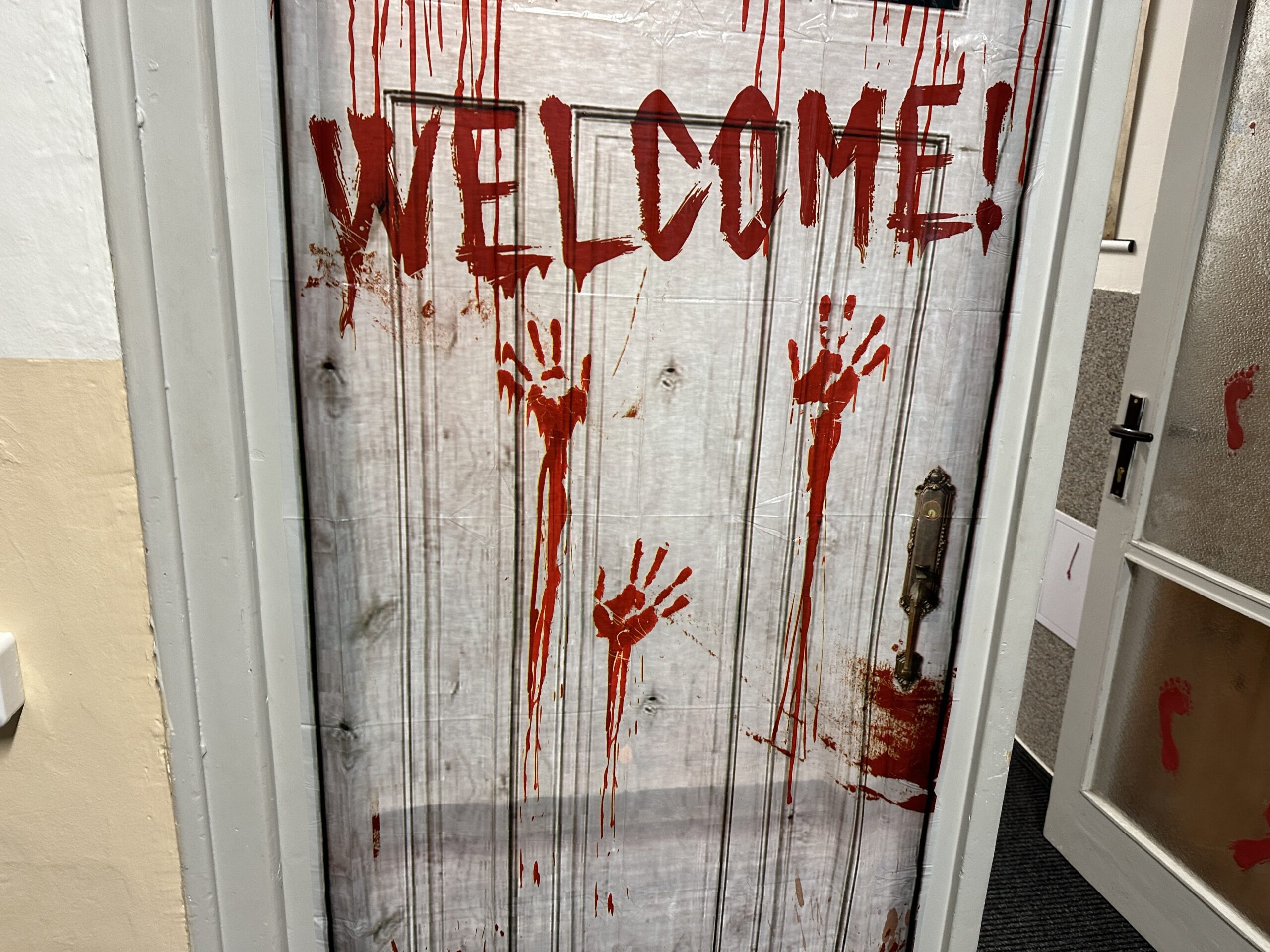 Halloween - výzdoba školy