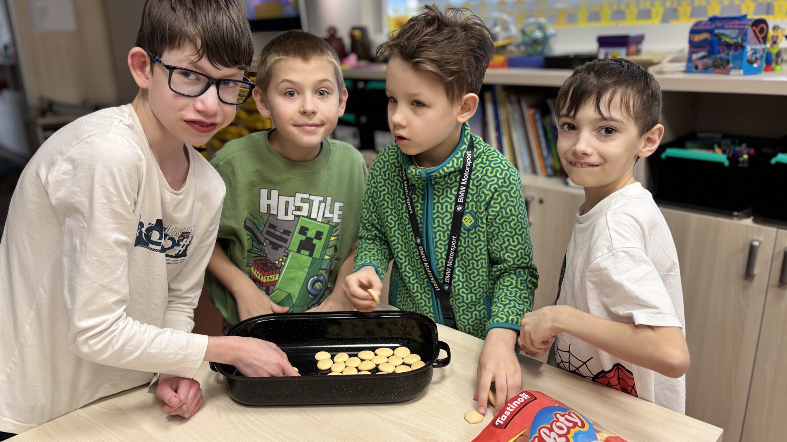 Družina - společné mlsání