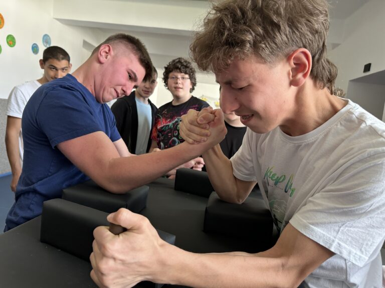 Nový herní prvek na chodbě