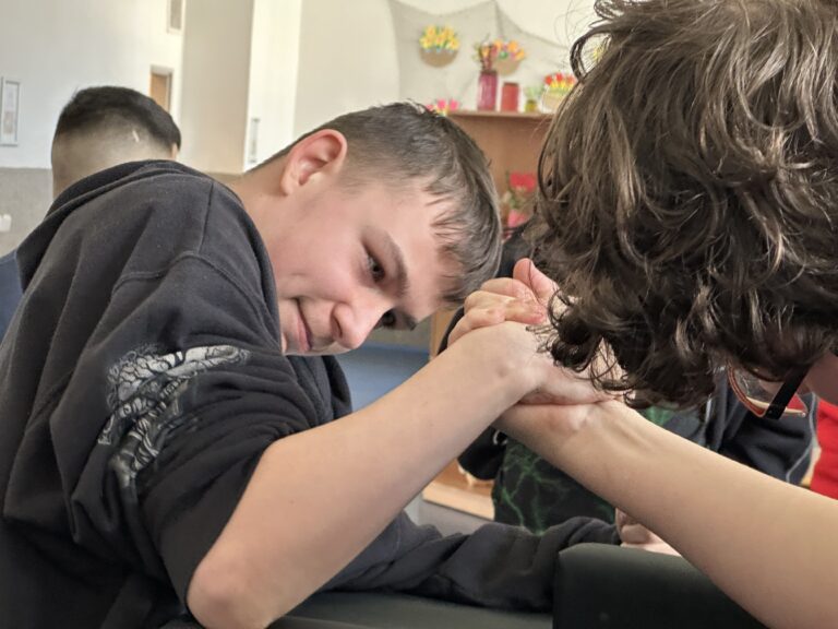 Nový herní prvek na chodbě