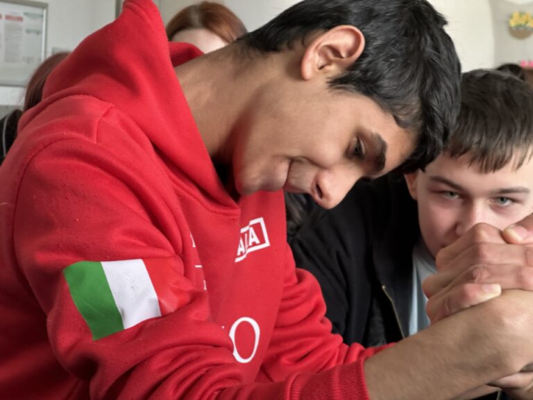 Nový herní prvek na chodbě