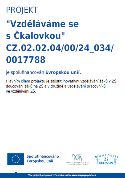 Vzděláváme se s Čkalovkou CZ.02.02.04/00/24_034/ 0017788