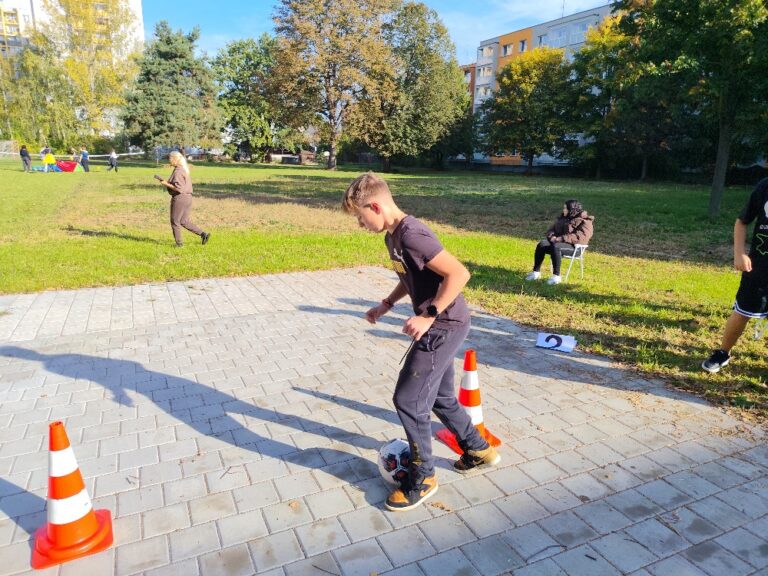 Sportovní dopoledne na ZŠ U Haldy