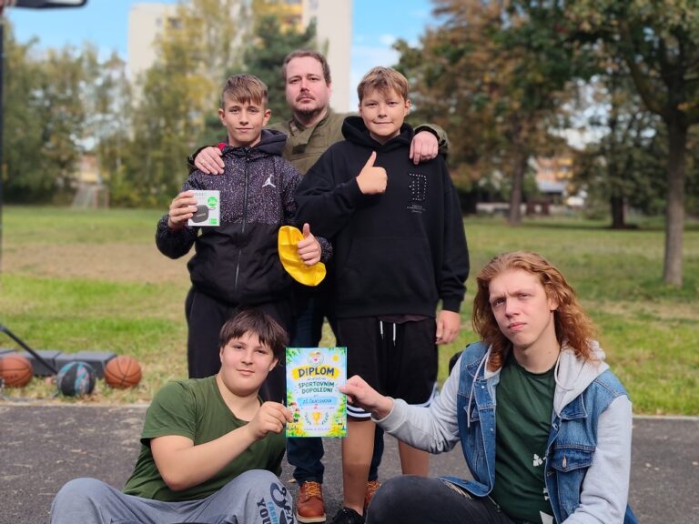 Sportovní dopoledne na ZŠ U Haldy