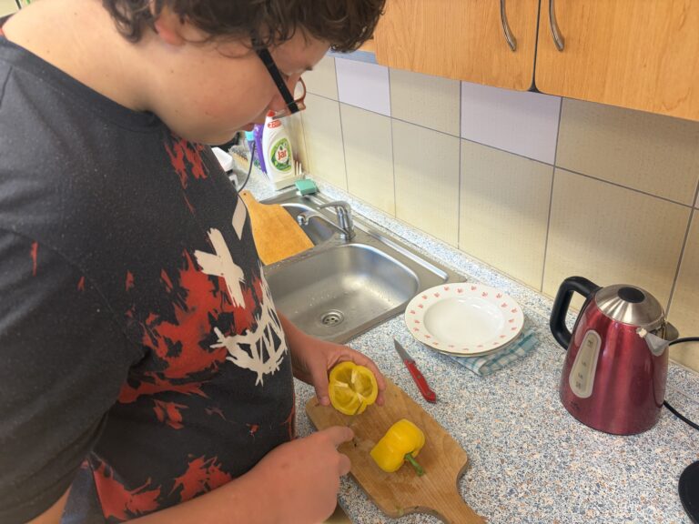 Společná snídaně v 9.B